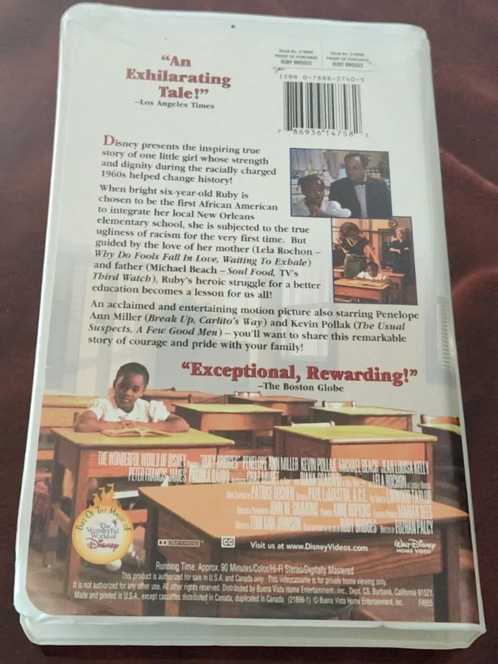 Ruby Bridges: A Real American Hero - 1998 - VHS